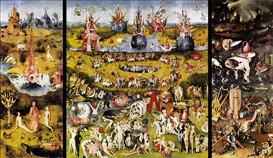 Der Garten der Lüste Hieronymus Bosch (Deutsch)